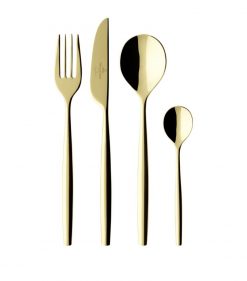 2022 Villeroy & Boch Outlet ○ Ella 70-Piece Gold Cutlery at reduced price - new